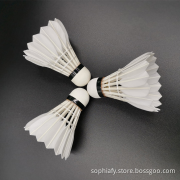 Cigu Duck Feather Natural Cork Amateur Training Badminton